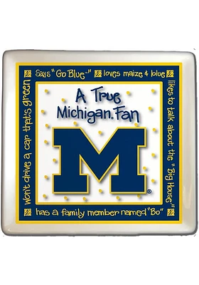 Michigan Wolverines Ceramic Plate
