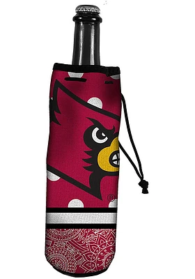 Louisville Cardinals Neoprene Graphic Wine Woozie