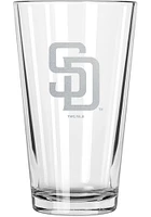 San Diego Padres 17oz Etched Pint Glass