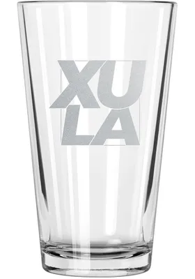 Xavier Musketeers 17oz Etched Pint Glass