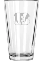 Cincinnati Bengals 17oz Etched Pint Glass