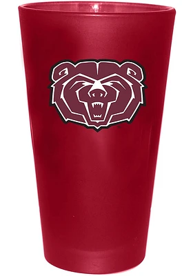 Missouri State Bears 16 oz Color Frosted Pint Glass
