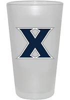 Xavier Musketeers 16 oz. Frosted Pint Glass