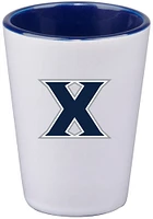 Xavier Musketeers 2 oz. team color inner Shot Glass