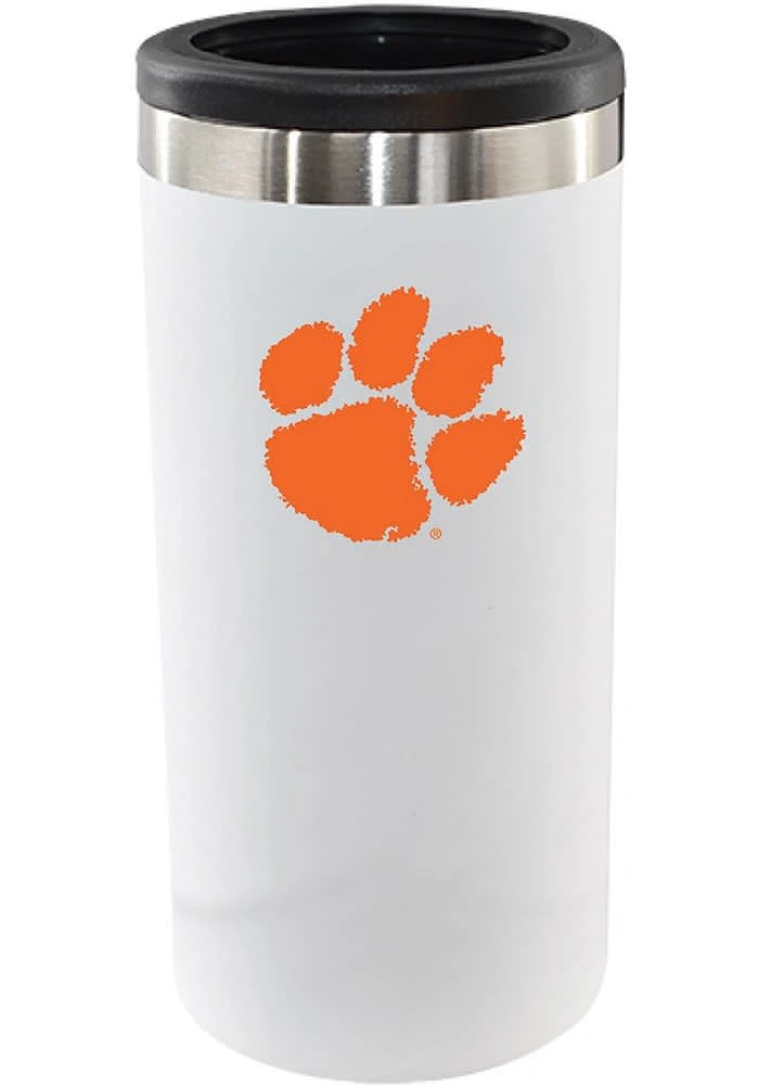 Clemson Tigers 12oz Slim Can Stainless Steel Coolie