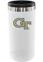GA Tech Yellow Jackets 12oz Slim Can Stainless Steel Coolie