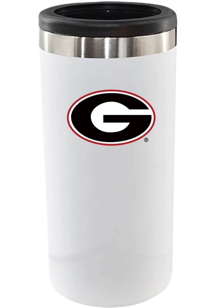 Georgia Bulldogs 12oz Slim Can Stainless Steel Coolie