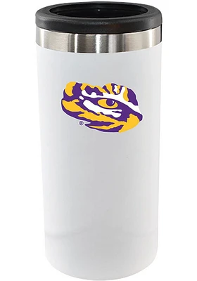 LSU Tigers 12oz Slim Can Stainless Steel Coolie