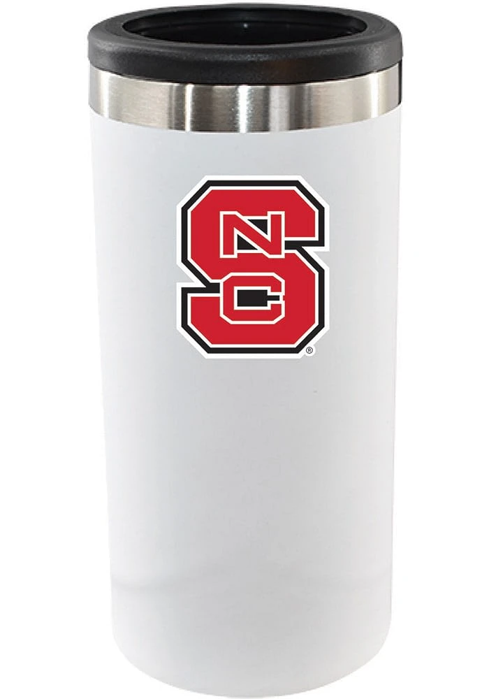 NC State Wolfpack 12oz Slim Can Stainless Steel Coolie