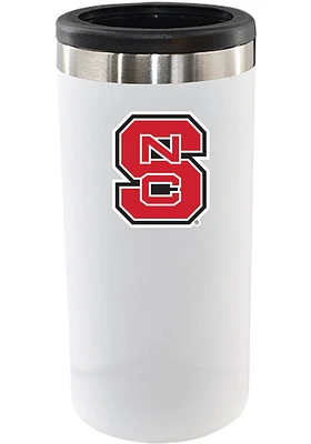 NC State Wolfpack 12oz Slim Can Stainless Steel Coolie
