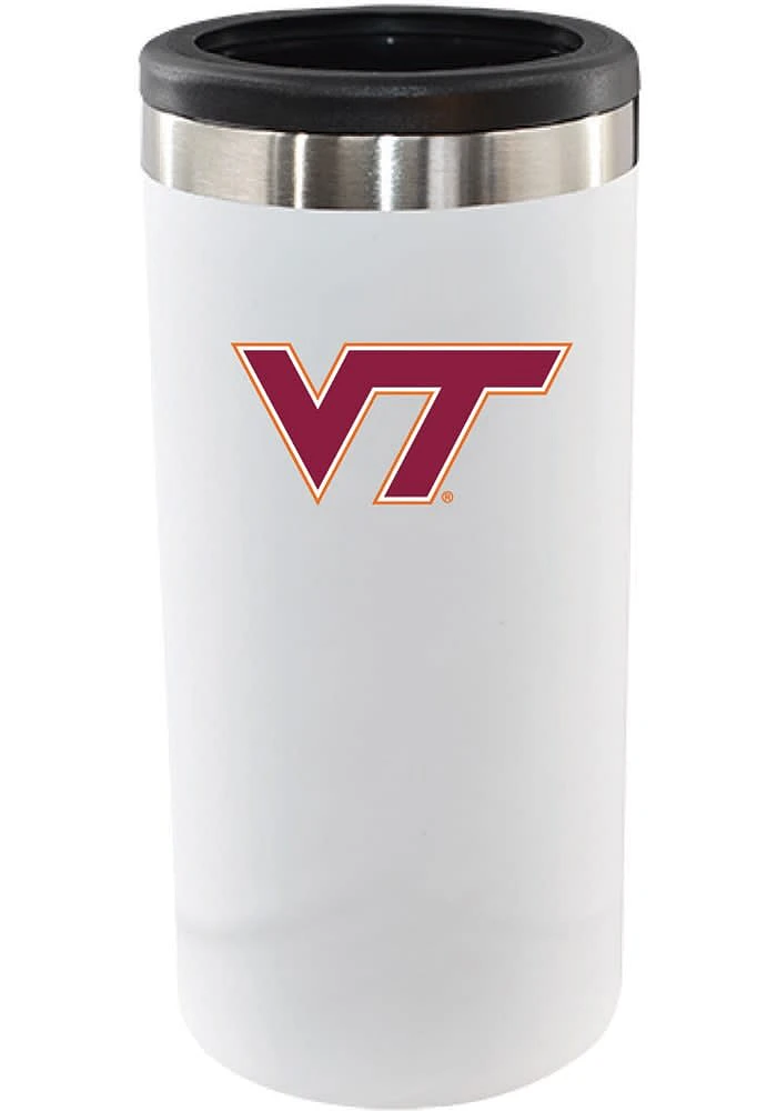 Virginia Tech Hokies 12oz Slim Can Stainless Steel Coolie