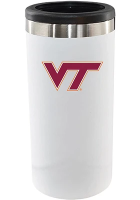 Virginia Tech Hokies 12oz Slim Can Stainless Steel Coolie