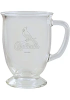St Louis Cardinals 16 oz. Etched Pint Glass - White