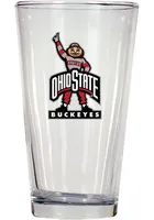 Ohio State Buckeyes 16oz Pint Glass - White