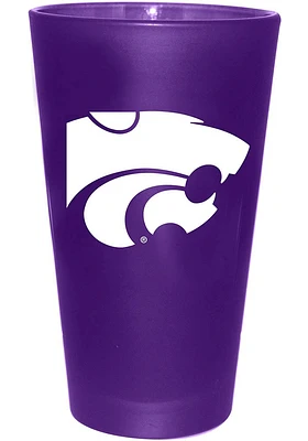 K-State Wildcats 16 oz Color Frosted Design Pint Glass