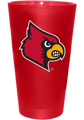 Louisville Cardinals 16 oz Color Frosted Pint Glass - Red