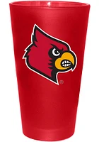 Louisville Cardinals 16 oz Color Frosted Pint Glass - Red
