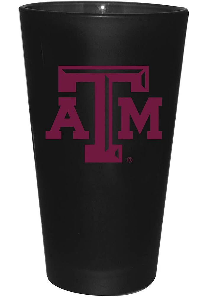 Texas A&M Aggies 16 oz Color Frosted Pint Glass