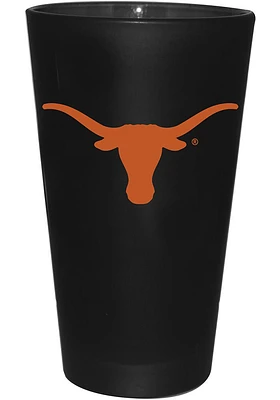Texas Longhorns 16 oz Color Frosted Pint Glass - Burnt Orange