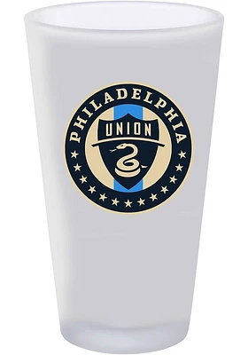 Philadelphia Union 16 oz. Frosted Pint Glass