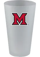 Miami RedHawks 16 oz. Frosted Pint Glass