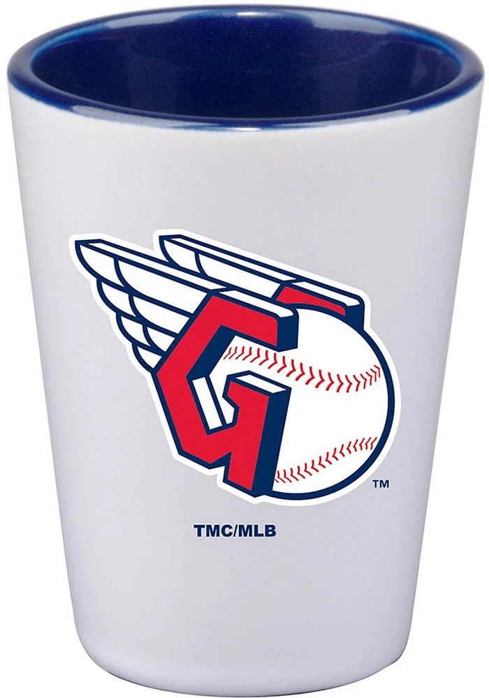 Cleveland Guardians 2 oz. team color inner Shot Glass