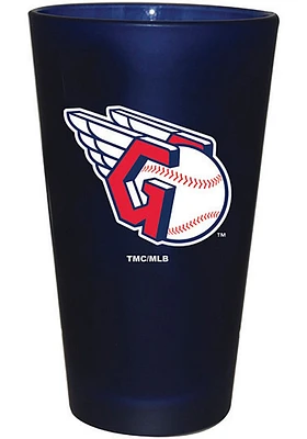 Cleveland Guardians 16 oz Color Frosted Pint Glass - Blue