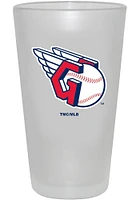 Cleveland Guardians 16 oz. Frosted Pint Glass - White