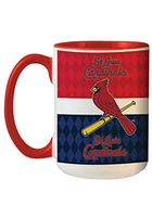 St Louis Cardinals 15 oz. Ceramic Mug - Red