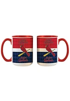 St Louis Cardinals 15 oz. Ceramic Mug - Red