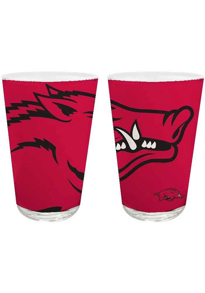 Arkansas Razorbacks 2 PC Pint Glass