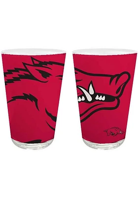 Arkansas Razorbacks 2 PC Pint Glass