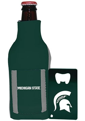 Michigan State Spartans 12 oz bottle Coolie - Green