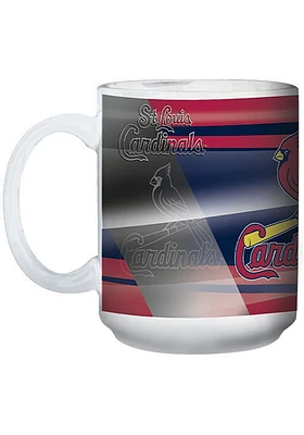 St Louis Cardinals shadow design Ceramic Mug - Red