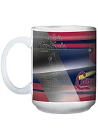St Louis Cardinals shadow design Ceramic Mug - Red