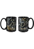 Purdue Boilermakers 15 oz. Ceramic Mug - Black
