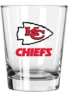 Kansas City Chiefs 15 oz. Rock Glass - White