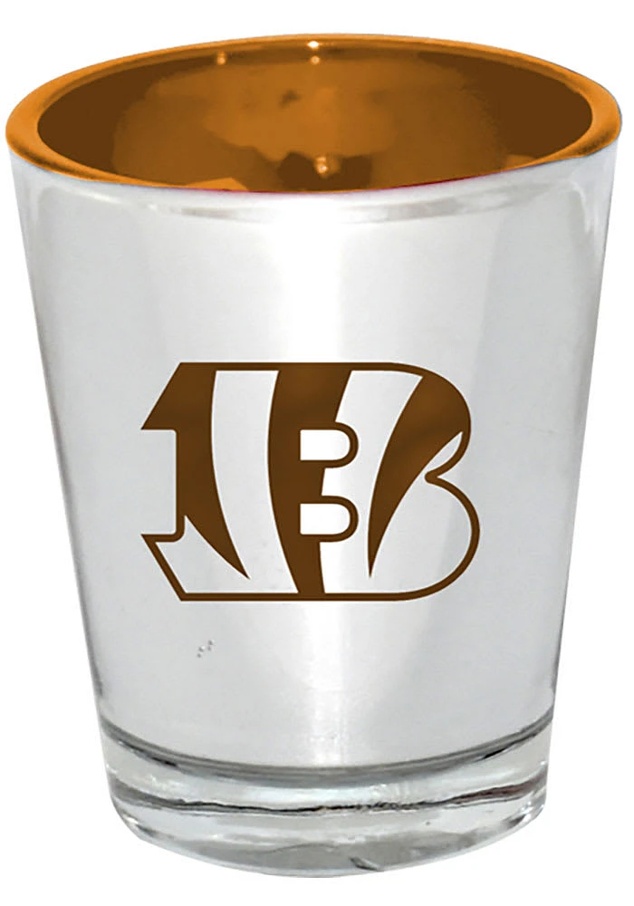 Cincinnati Bengals 2oz Silver Electroplated Shot Glass