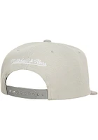 Mitchell and Ness St Louis Blues Grey Munch Time Snapback Mens Snapback Hat