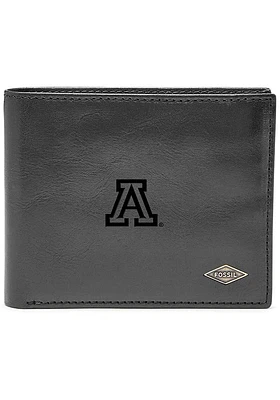 Arizona Wildcats Leather FlipID Mens Bifold Wallet