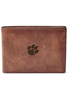 Clemson Tigers Front Pocket Mens Bifold Wallet