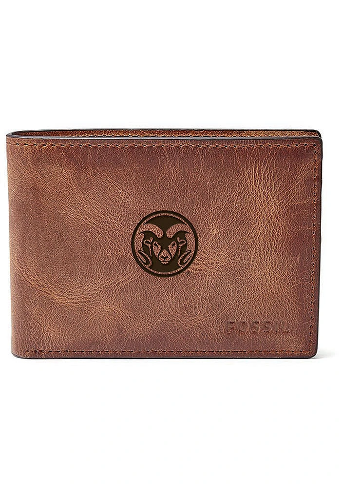 Colorado State Rams Front Pocket Mens Bifold Wallet