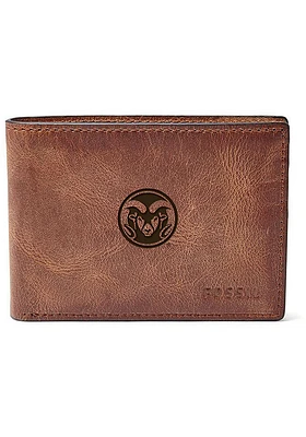 Colorado State Rams Front Pocket Mens Bifold Wallet