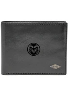 Colorado State Rams Leather FlipID Mens Bifold Wallet