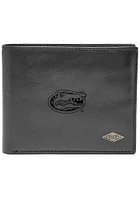 Florida Gators Leather FlipID Mens Bifold Wallet