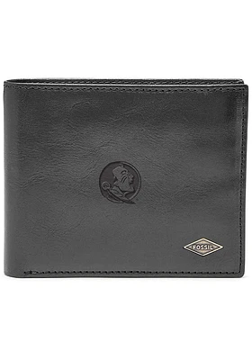 Florida State Seminoles Leather FlipID Mens Bifold Wallet