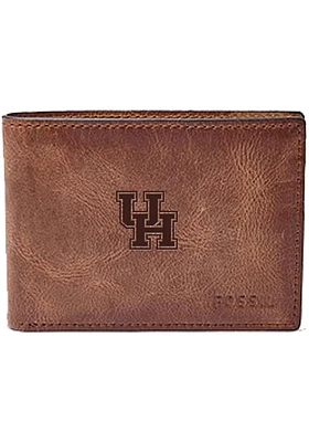 Houston Cougars Front Pocket Mens Bifold Wallet
