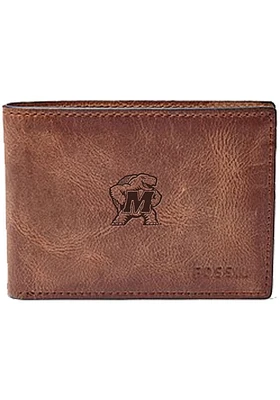 Maryland Terrapins Front Pocket Mens Bifold Wallet