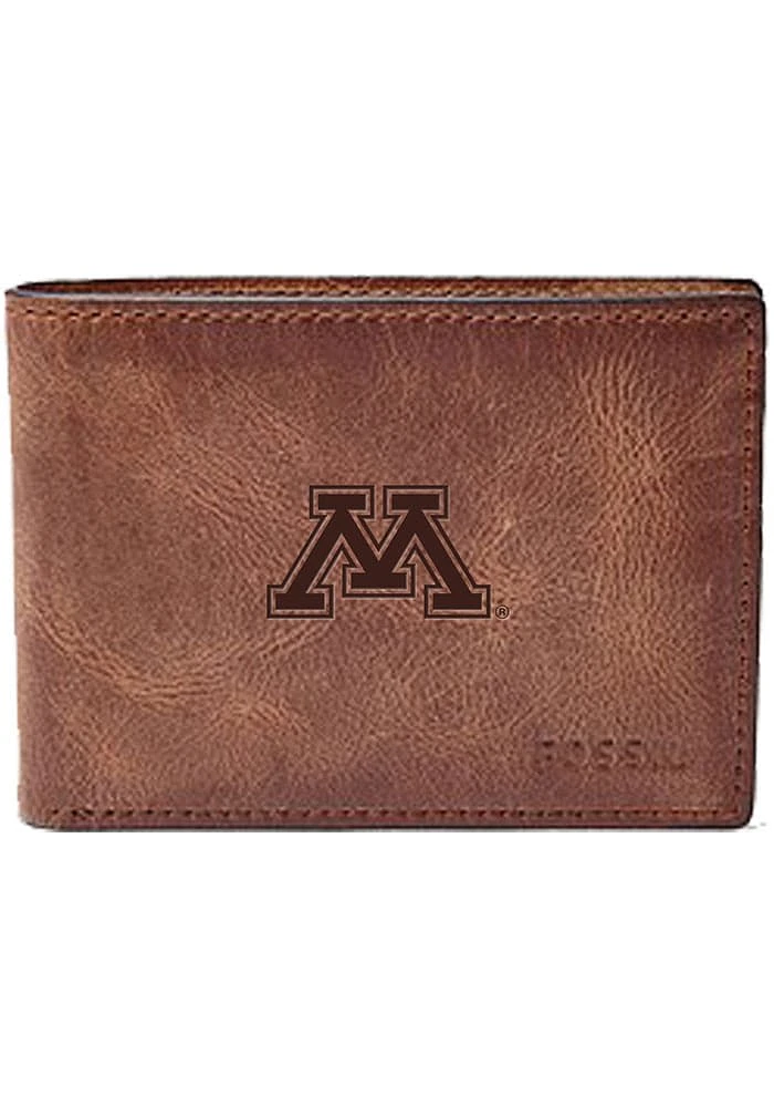 Minnesota Golden Gophers Front Pocket Mens Bifold Wallet