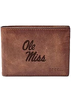 Ole Miss Rebels Front Pocket Mens Bifold Wallet
